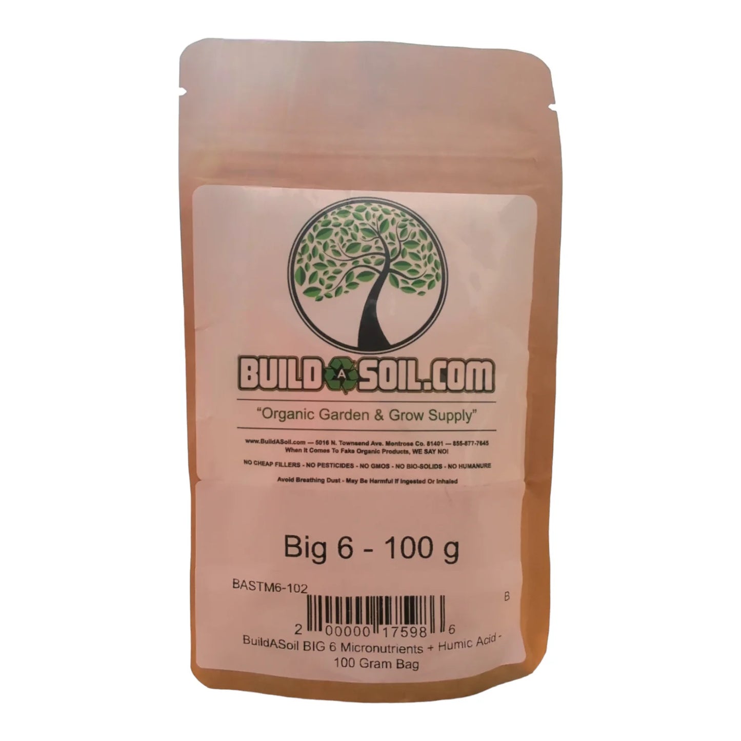 BuildASoil BIG 6 Micronutrients & Humid Acid Blend